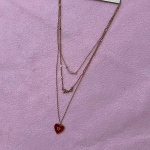 gold layered necklace